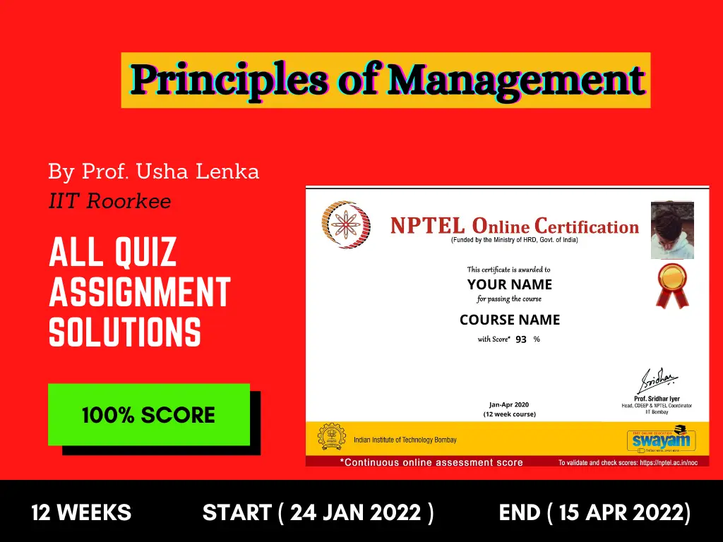 Principles of Management